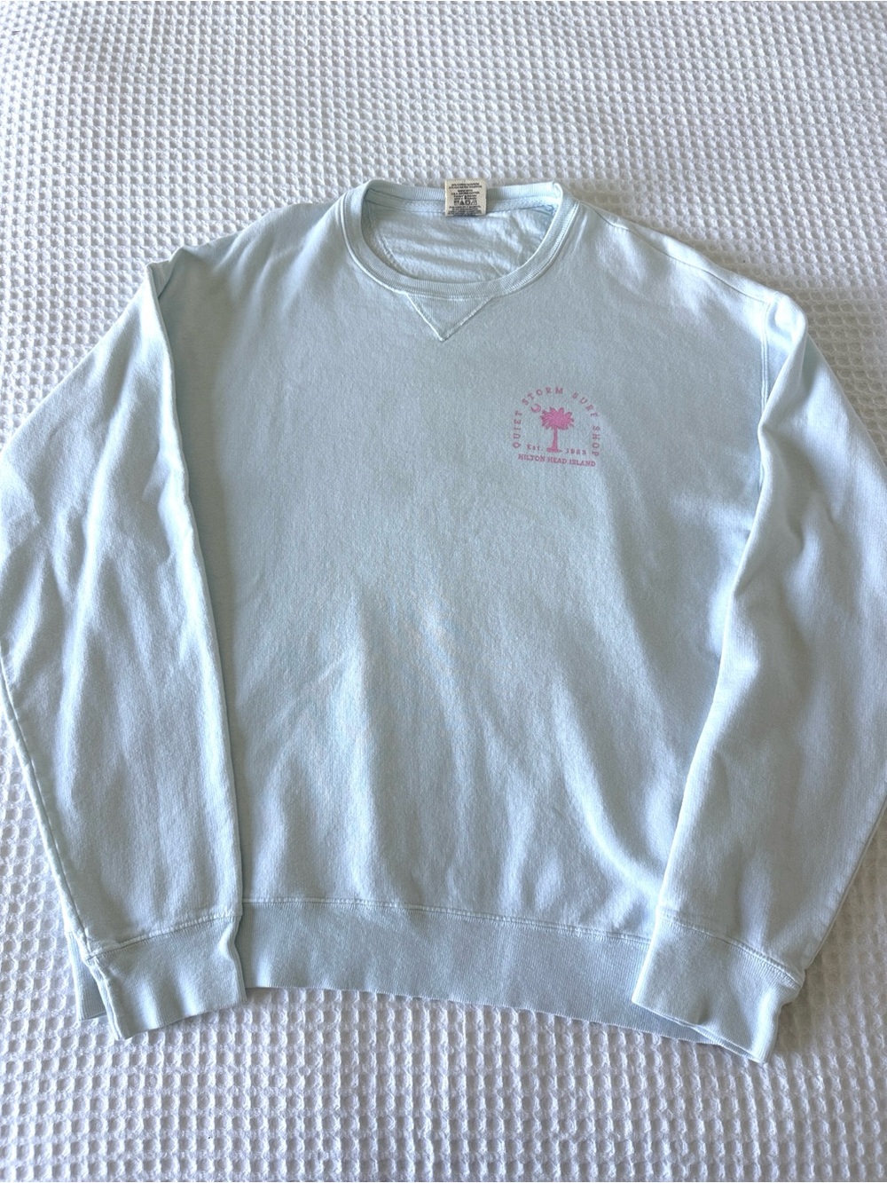 Quiet Storm Surf Shop Hilton Head Island Crewneck Size Large
